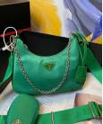 Сумка Prada Re-Edition 2005 Nylon Bag Mint Green